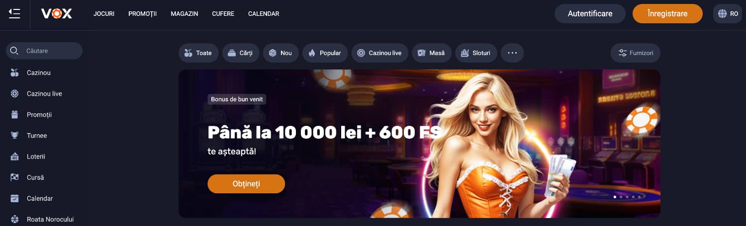 VOX Casino România